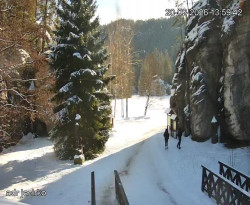 Vstup do skal, Pískovna