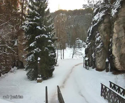 Vstup do skal, Pískovna