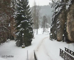 Vstup do skal, Pískovna