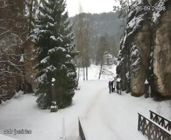 Vstup do skal, Pískovna