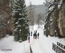 Vstup do skal, Pískovna