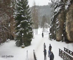 Vstup do skal, Pískovna