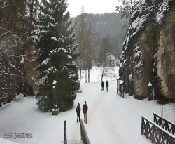 Vstup do skal, Pískovna