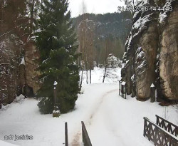 Vstup do skal, Pískovna