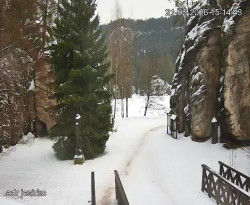 Vstup do skal, Pískovna