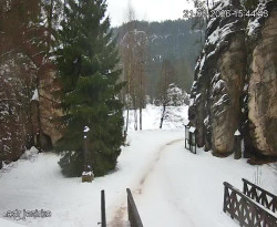 Vstup do skal, Pískovna