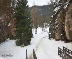 Vstup do skal, Pískovna