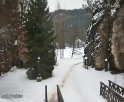 Vstup do skal, Pískovna