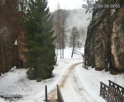 Vstup do skal, Pískovna