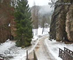 Vstup do skal, Pískovna