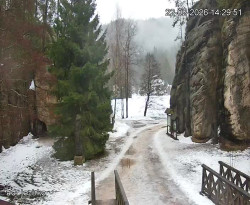 Vstup do skal, Pískovna