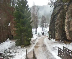 Vstup do skal, Pískovna