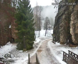 Vstup do skal, Pískovna