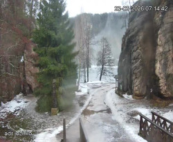 Vstup do skal, Pískovna