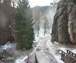 Vstup do skal, Pískovna