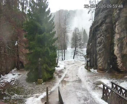 Vstup do skal, Pískovna