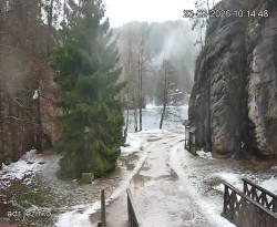 Vstup do skal, Pískovna