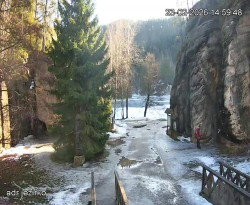 Vstup do skal, Pískovna