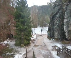 Vstup do skal, Pískovna