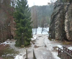 Vstup do skal, Pískovna