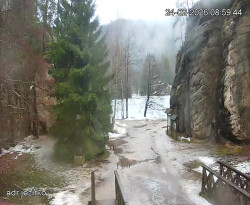 Vstup do skal, Pískovna