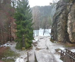 Vstup do skal, Pískovna