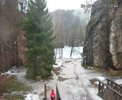 Vstup do skal, Pískovna