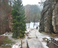 Vstup do skal, Pískovna