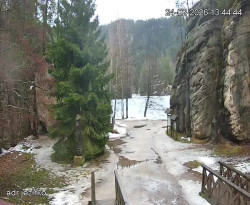 Vstup do skal, Pískovna