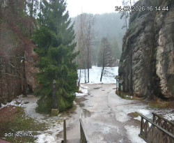 Vstup do skal, Pískovna