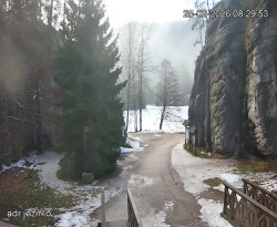 Vstup do skal, Pískovna