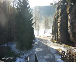 Vstup do skal, Pískovna