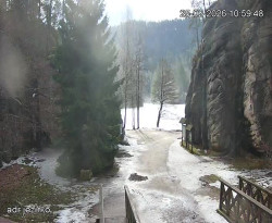 Vstup do skal, Pískovna