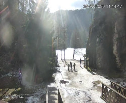 Vstup do skal, Pískovna