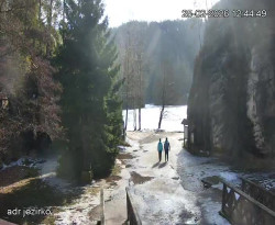 Vstup do skal, Pískovna