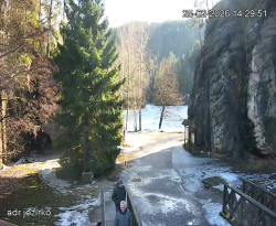 Vstup do skal, Pískovna