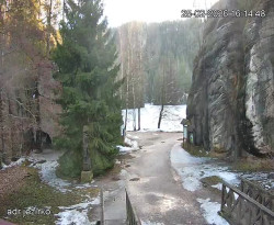 Vstup do skal, Pískovna