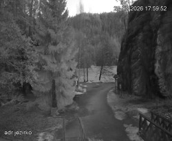 Vstup do skal, Pískovna