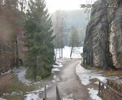 Vstup do skal, Pískovna