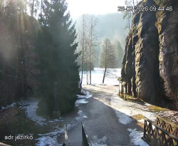 Vstup do skal, Pískovna