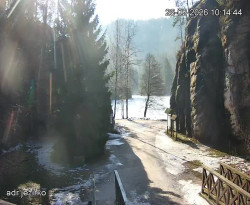 Vstup do skal, Pískovna