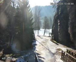 Vstup do skal, Pískovna