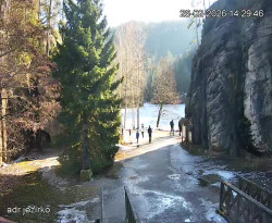 Vstup do skal, Pískovna