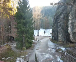 Vstup do skal, Pískovna