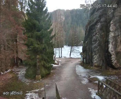 Vstup do skal, Pískovna