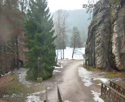 Vstup do skal, Pískovna