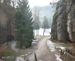 Vstup do skal, Pískovna