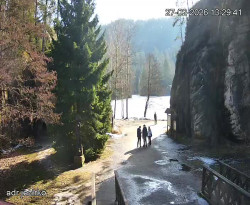 Vstup do skal, Pískovna