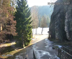 Vstup do skal, Pískovna