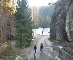 Vstup do skal, Pískovna